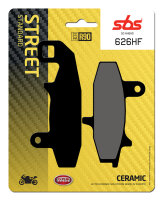 SBS Bremsbelag 626HF (Satz pro Scheibe) Street Ceramic