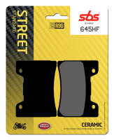 SBS Bremsbelag 645HF (Satz pro Scheibe) Street Ceramic