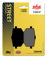 SBS Bremsbelag 596HF (Satz pro Scheibe) Street Ceramic