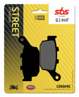 SBS Bremsbelag 614HF (Satz pro Scheibe) Street Ceramic