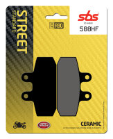 SBS Bremsbelag 588HF (Satz pro Scheibe) Street Ceramic