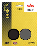 SBS Bremsbelag 617HF (Satz pro Scheibe) Street Ceramic