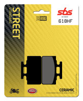 SBS Bremsbelag 618HF (Satz pro Scheibe) Street Ceramic