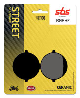 SBS Bremsbelag 699HF (Satz pro Scheibe) Street Ceramic