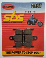 SBS Bremsbelag 710HF (Satz pro Scheibe) Street Ceramic