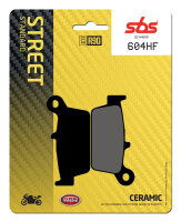 SBS Bremsbelag 604HF (Satz pro Scheibe) Street Ceramic