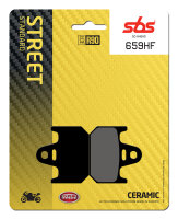 SBS Bremsbelag 659HF (Satz pro Scheibe) Street Ceramic