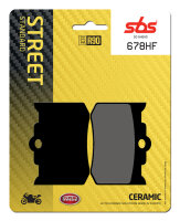 SBS Bremsbelag 678HF (Satz pro Scheibe) Street Ceramic