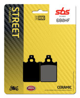 SBS Bremsbelag 680HF (Satz pro Scheibe) Street Ceramic