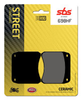 SBS Bremsbelag 698HF (Satz pro Scheibe) Street Ceramic