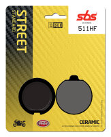 SBS Bremsbelag 511HF (Satz pro Scheibe) Street Ceramic