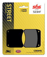 SBS Bremsbelag 523HF (Satz pro Scheibe) Street Ceramic