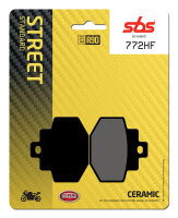 SBS Bremsbelag 772HF (Satz pro Scheibe) Street Ceramic