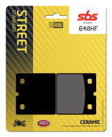 SBS Bremsbelag 640HF (Satz pro Scheibe) Street Ceramic