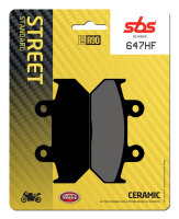 SBS Bremsbelag 647HF (Satz pro Scheibe) Street Ceramic