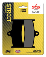 SBS Bremsbelag 676HF (Satz pro Scheibe) Street Ceramic