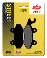 SBS Bremsbelag 713HF (Satz pro Scheibe) Street Ceramic