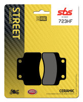 SBS Bremsbelag 723HF (Satz pro Scheibe) Street Ceramic