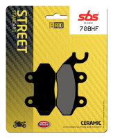 SBS Bremsbelag 708HF (Satz pro Scheibe) Street Ceramic