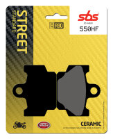 SBS Bremsbelag 550HF (Satz pro Scheibe) Street Ceramic