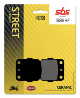 SBS Bremsbelag 592HF (Satz pro Scheibe) Street Ceramic