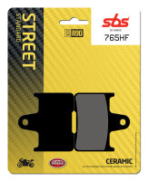 SBS Bremsbelag 765HF (Satz pro Scheibe) Street Ceramic