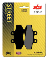 SBS Bremsbelag 652HF (Satz pro Scheibe) Street Ceramic