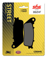 SBS Bremsbelag 862HF (Satz pro Scheibe) Street Ceramic