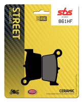 SBS Bremsbelag 861HF (Satz pro Scheibe) Street Ceramic