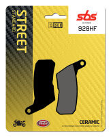 SBS Bremsbelag 928HF (Satz pro Scheibe) Street Ceramic