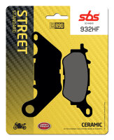 SBS Bremsbelag 932HF (Satz pro Scheibe) Street Ceramic