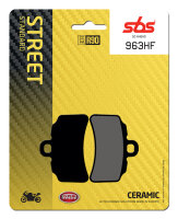 SBS Bremsbelag 963HF (Satz pro Scheibe) Street Ceramic