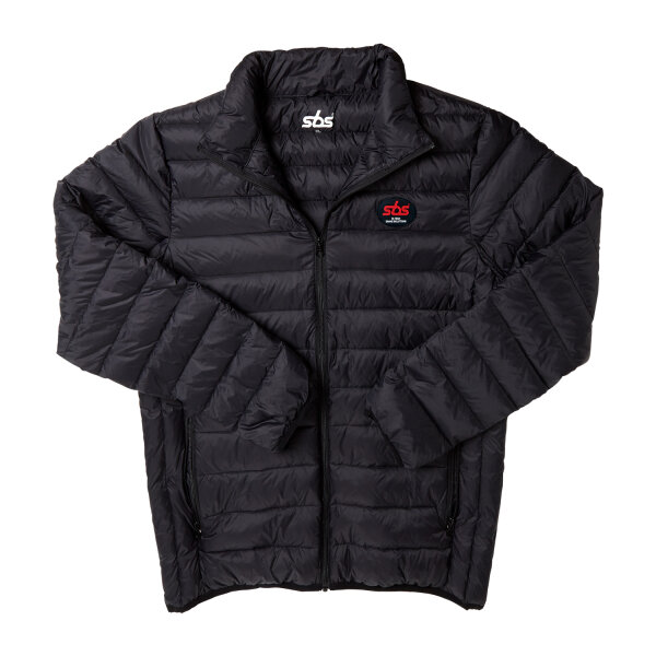 SBS Daunenjacke Größe L (schwarz) 100 % Nylon