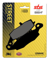 SBS Bremsbelag 886HF (Satz pro Scheibe) Street Ceramic