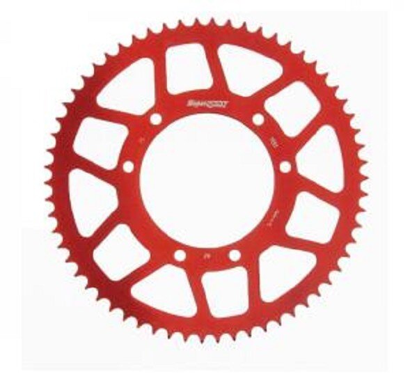 Supersprox Alu-Kettenrad 420 - 62Z (rot) RAL-1131:62-RED|ID 105,0 LK 125,0 6-Loch