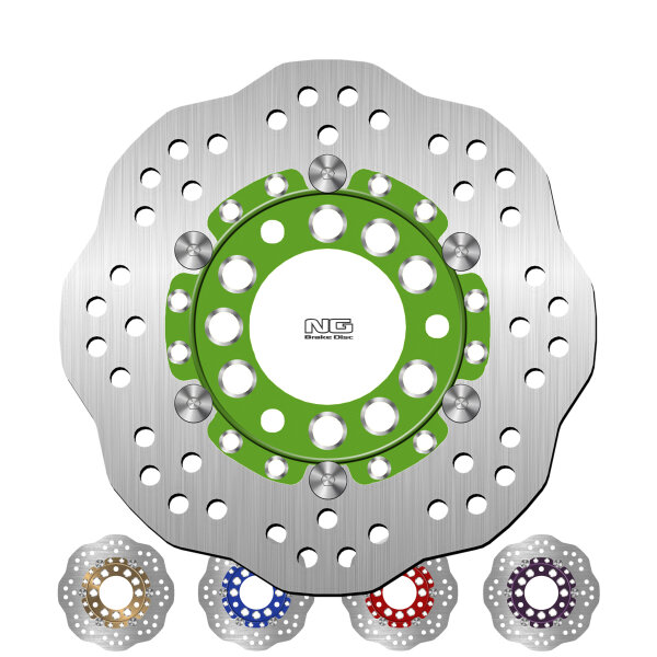 NG Bremsscheibe 1312X 190 mm, schwimmend gelagert (FLD) Wavy
