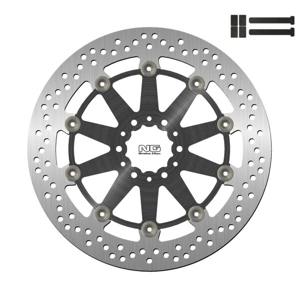 NG Bremsscheibe 1596GK32 320 mm, schwimmend gelagert (FLD) Wavy