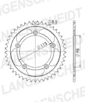 Supersprox Stealth-Kettenrad 420 - 48Z (orange) RST-4:48-ORG|ID 98,0 LK 115,0 5-Loch