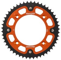 Supersprox Stealth-Kettenrad 428 - 50Z (orange) RST-898:50-ORG|ID 110,0 LK 132,0 4-Loch