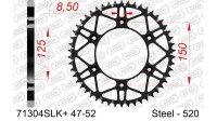 DC AFAM SLK Stahl-Kettenrad 520 - 49Z (Schwarz)...