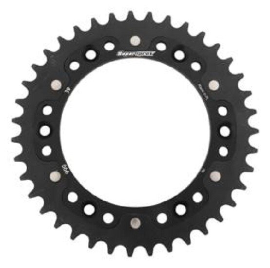 Supersprox Stealth-Kettenrad 520 - 39Z (schwarz) RST-990:39-BLK|ID 125,0 LK 150,0 6-Loch