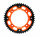 Supersprox Stealth-Kettenrad 428 - 49Z (orange) RST-898:49-ORG|ID 110,0 LK 132,0 4-Loch