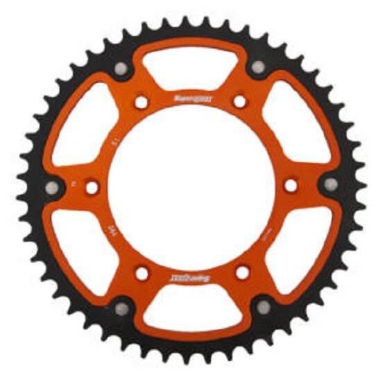 Supersprox Stealth-Kettenrad 520 - 51Z (orange) RST-990:51-ORG|ID 125,0 LK 150,0 6-Loch