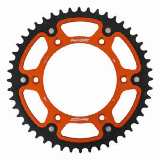 Supersprox Stealth-Kettenrad 520 - 48Z (orange) RST-990:48-ORG|ID 125,0 LK 150,0 6-Loch