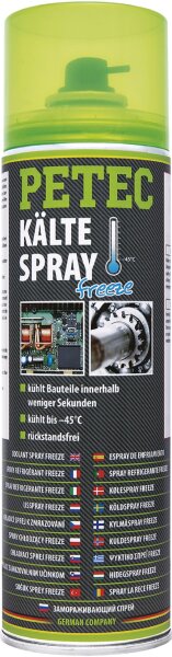 Petec Kältespray freeze Aerosoldose (400 ml)