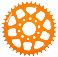 Supersprox Alu-Kettenrad 415 - 39Z (orange) RAL-451:39-ORG|ID 40,0 LK 60,0 5-Loch/5-Loch