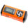 UP Design Lenkerpolster Motocross, orange mit Uhr (195 x 80 65 mm)