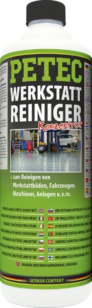 Petec Werkstattreiniger Konzentrat Flasche (1000 ml)