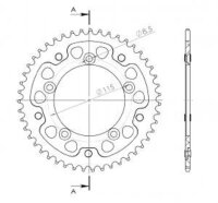 Supersprox Stealth-Kettenrad 420 - 47Z (rot)...