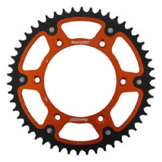 Supersprox Stealth-Kettenrad 520 - 50Z (orange) RST-990:50-ORG|ID 125,0 LK 150,0 6-Loch